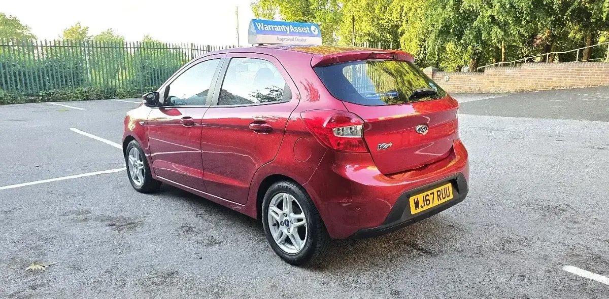 Used Ford Ka Plus Zetec 2017 Red Hatchback