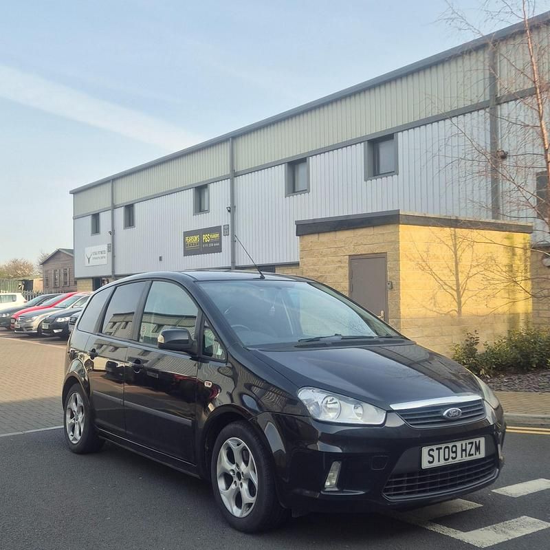 Used Ford C-MAX Zetec 100 HP (73 kW) 2009 Black MPV