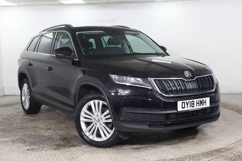 Black Used 2018 Skoda Kodiaq SE L SUV | £14,275 (Fair price) - Image 1/4