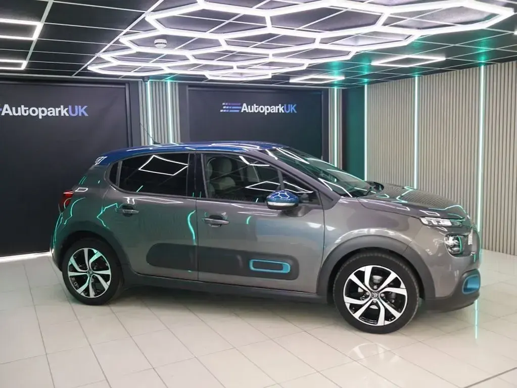 Used Citroën C3 PureTech 110 HP (80 kW) 2021 Grey Hatchback