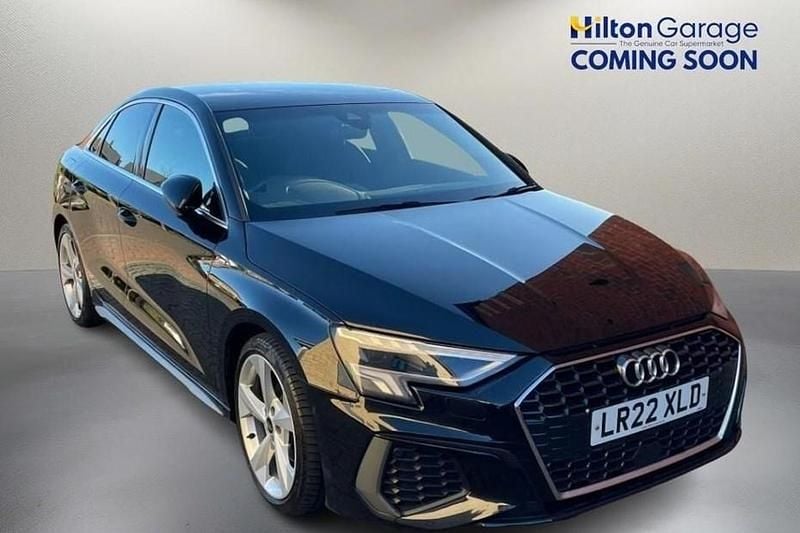 Black Used 2022 Audi A3 S-Line Sedan | £19,150 (Good price) - Image 1/1