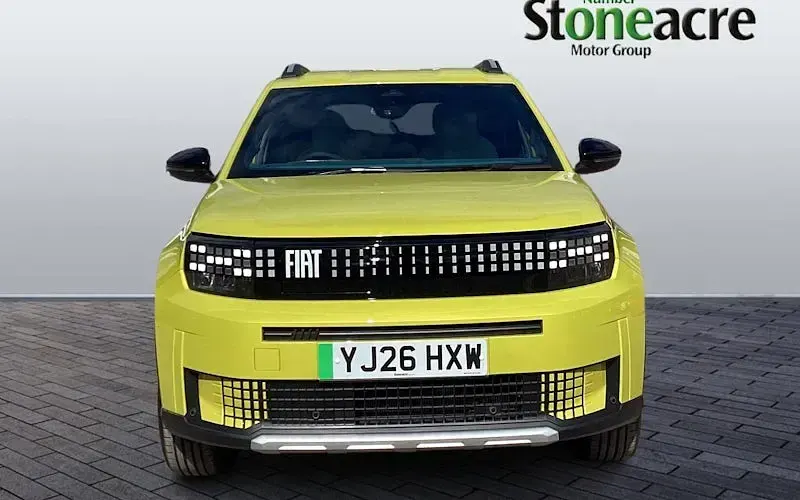 New Fiat Grande Panda La Prima 83 kW (113 HP) 2026 Yellow Hatchback