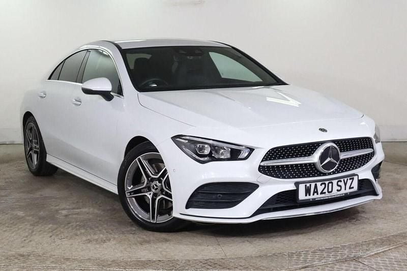 White Used 2020 Mercedes CLA200 AMG line Coupe | £22,290 (Fair price) - Image 1/1