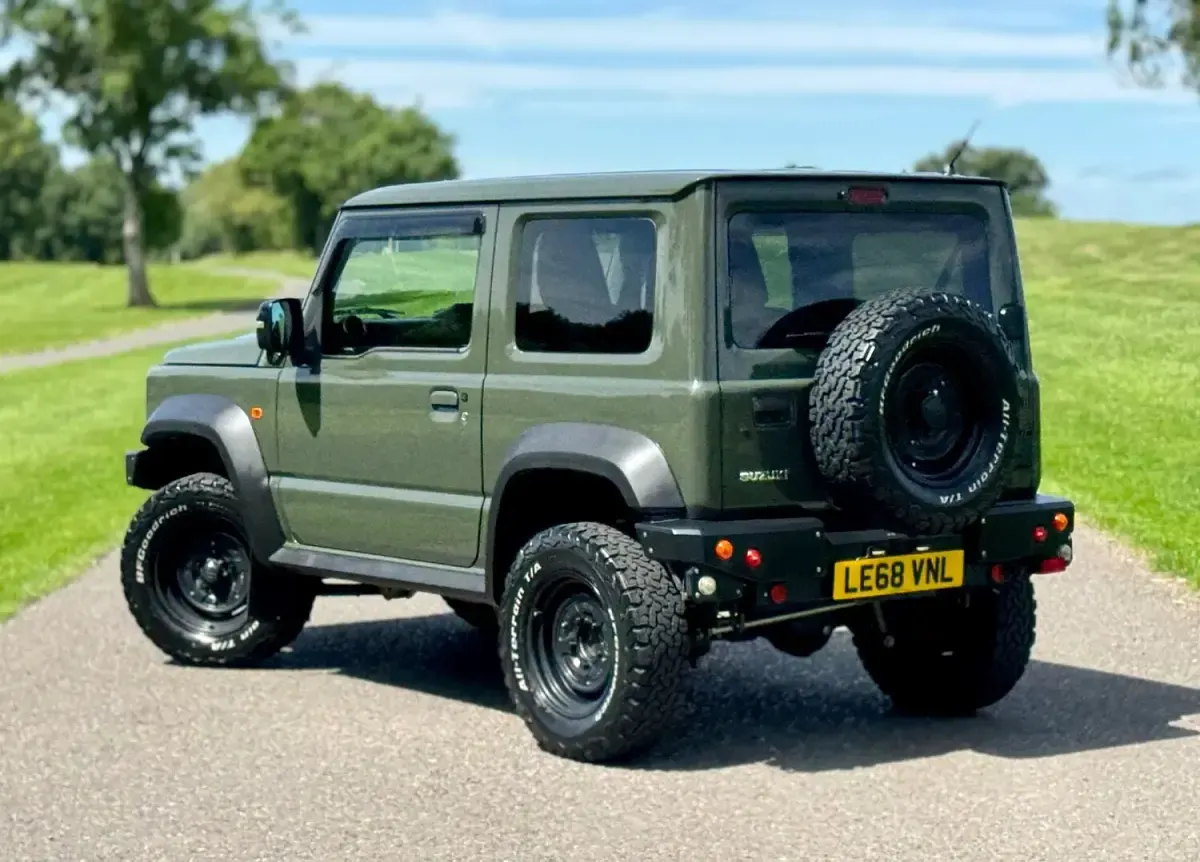Used Suzuki Jimny 102 HP (75 kW) 2019 Green SUV