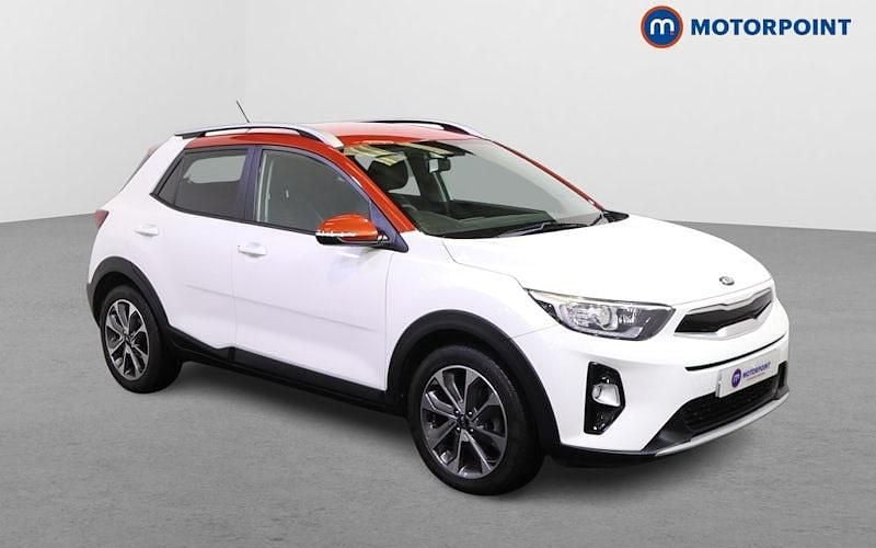 White Used 2019 Kia Stonic SUV | £11,699 (Fair price) - Image 1/4