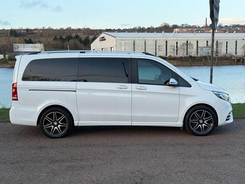 Used Mercedes V250 AMG line 190 HP (139 kW) 2017 White MPV