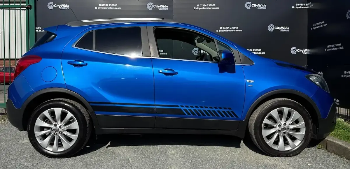 Used Vauxhall Mokka 115 HP (84 kW) 2014 Blue SUV