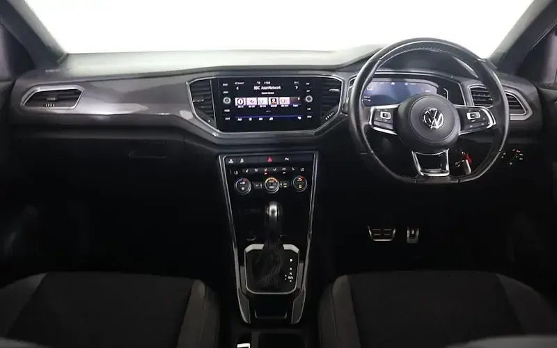 Used VW T-Roc R-line 150 HP (110 kW) 2020 Blue SUV