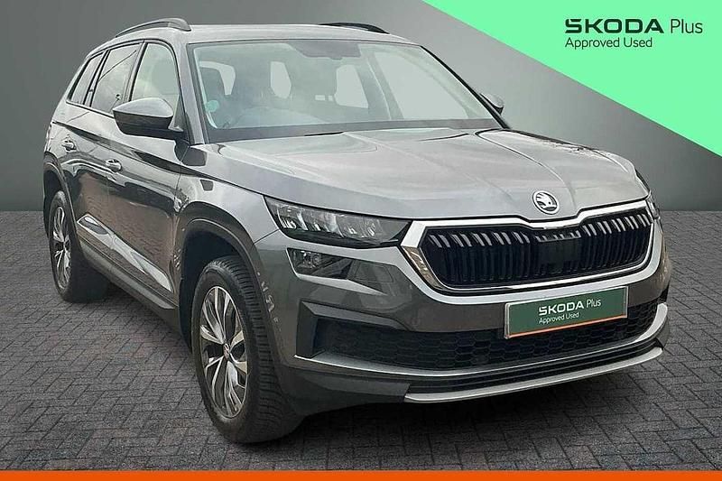 Used Skoda Kodiaq SE Drive 110 HP (80 kW) 2023 Graphite grey metallic SUV
