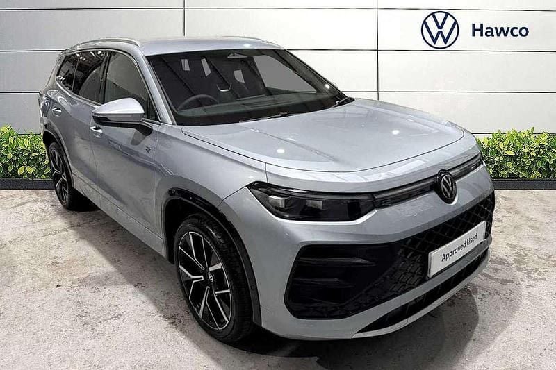 Silver New 2025 VW Tayron R-line SUV | £41,995 (A bit pricey) - Image 1/4