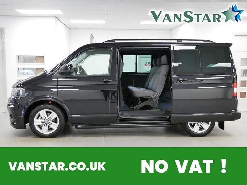 Black Used 2013 VW T5 Highline Van | £19,889 (A bit pricey) - Image 1/4