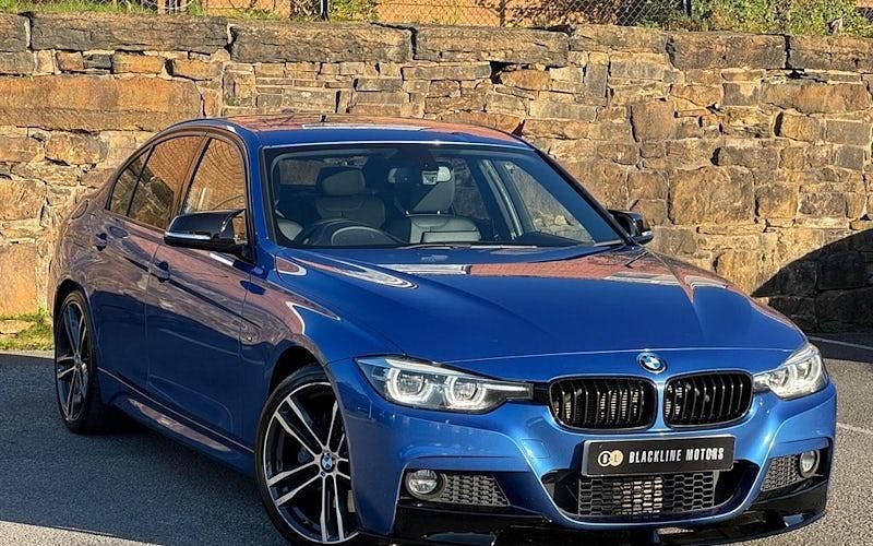 Blue Used 2017 BMW 320 M Sport Sedan | £10,395 (Fair price) - Image 1/4