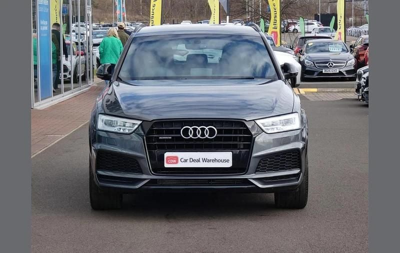 Used Audi Q3 Black Edition 177 HP (130 kW) 2017 Grey SUV