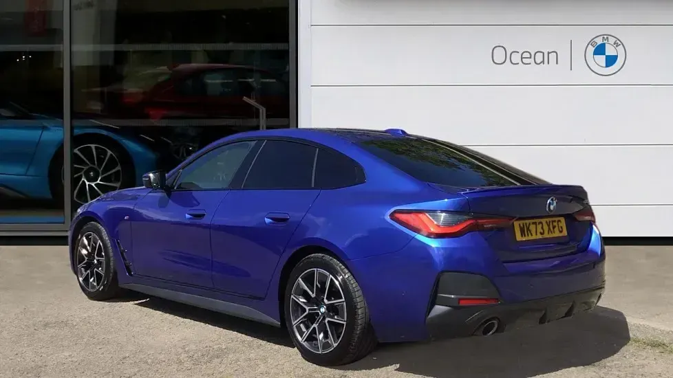Used BMW 420 Gran Coupé M Sport 181 HP (133 kW) 2023 Blue Coupe