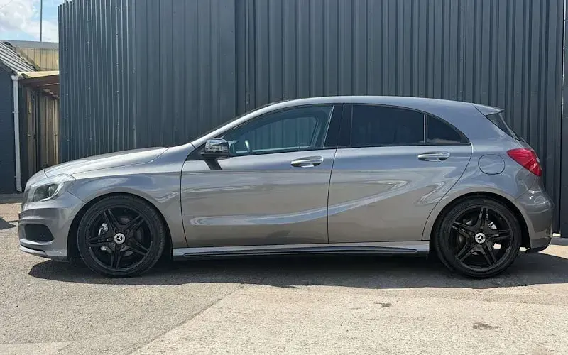 Used Mercedes A200 AMG 136 HP (100 kW) 2014 Grey Hatchback
