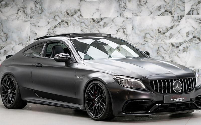 Grey Used 2019 Mercedes C63 AMG Premium Plus Coupe | £47,989 (Expensive) - Image 1/4