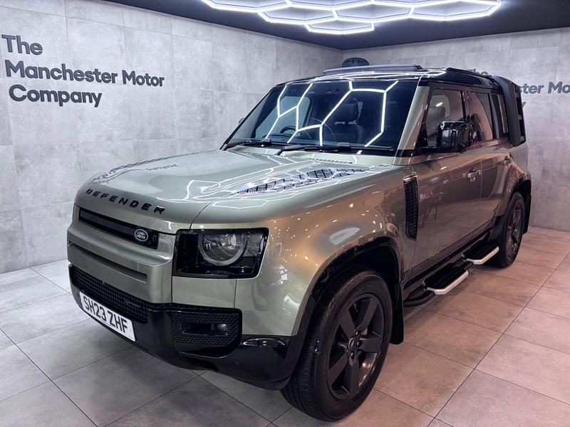 Green Used 2023 Land Rover Defender HSE Dynamic Estate | £58,990 (Good price) - Image 1/4