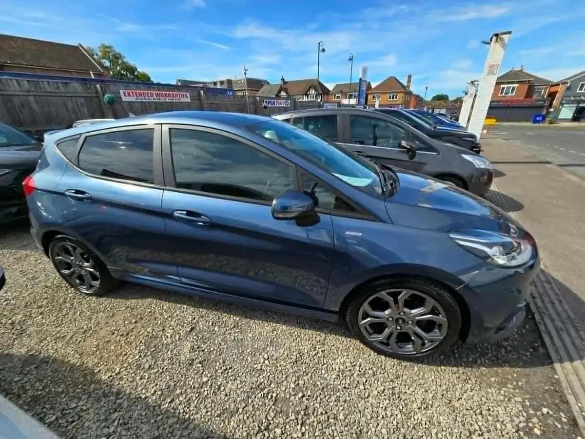 Used Ford Fiesta ST-Line 2019 Blue Hatchback