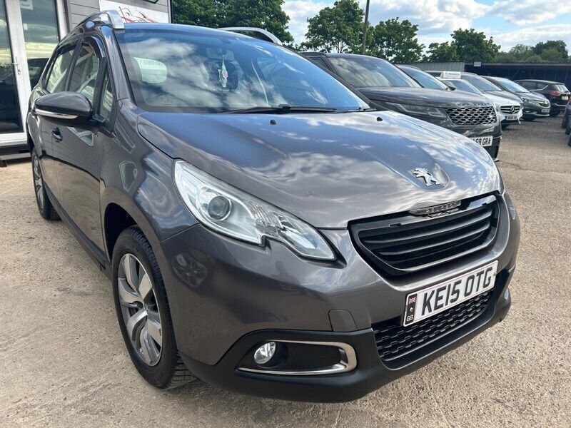 Grey Used 2015 Peugeot 2008 Active SUV | £2,885 (Fair price) - Image 1/4
