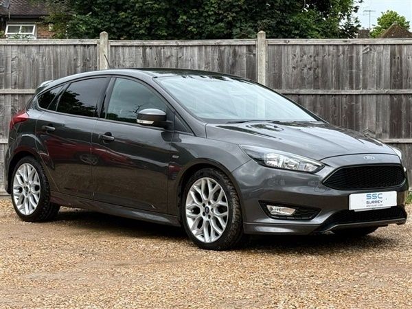 Grey Used 2018 Ford Focus ST-Line Hatchback | £7,970 (Fair price) - Image 1/1