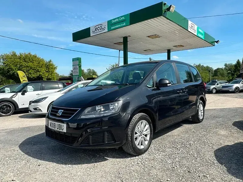 Used Seat Alhambra Ecomotive 150 HP (110 kW) 2018 Black MPV