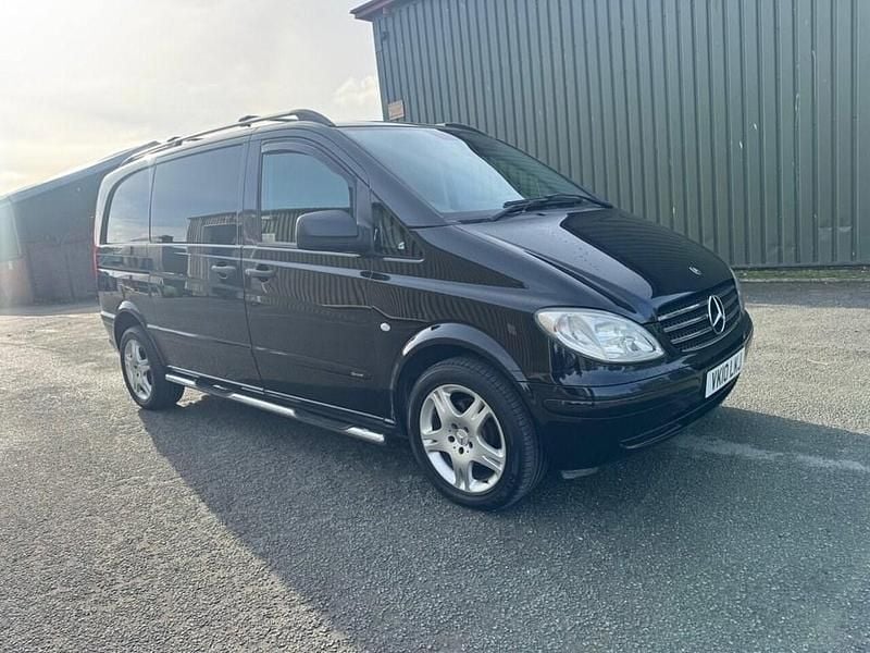 Black Used 2010 Mercedes Vito Van | £7,490 (Fair price) - Image 1/4
