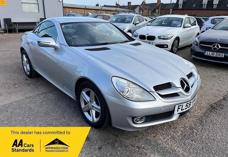 Silver Used 2009 Mercedes SLK200 Cabriolet | £5,795 (Fair price) - Image 1/4