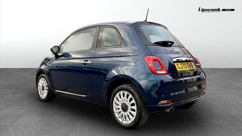 Used Fiat 500 Lounge 70 HP (51 kW) 2020 Blue Hatchback