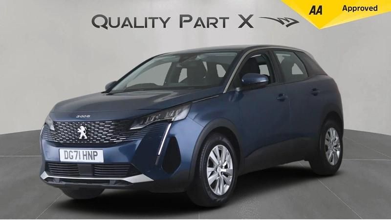 Used Peugeot 3008 Active Premium 131 HP (96 kW) 2021 Blue Hatchback