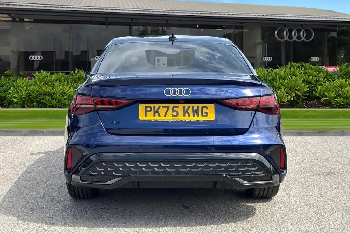 Used Audi A3 S-Line 116 HP (85 kW) 2025 Blue Sedan