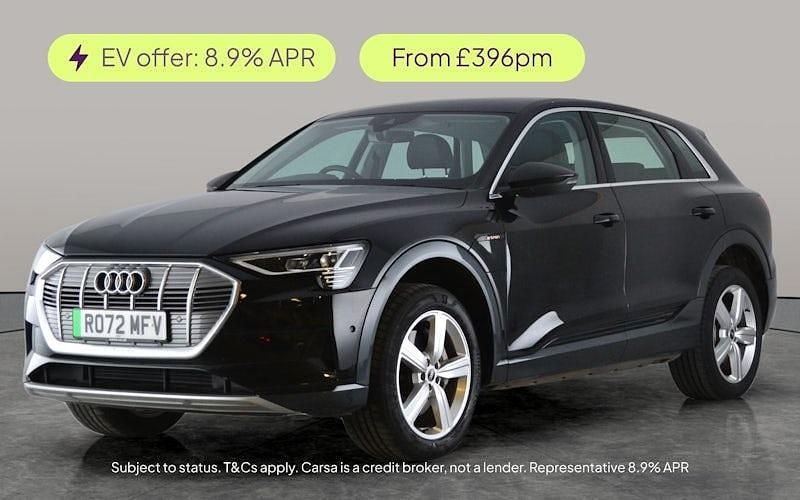 Black Used 2022 Audi e-tron Comfort SUV | £21,758 (Good price) - Image 1/2