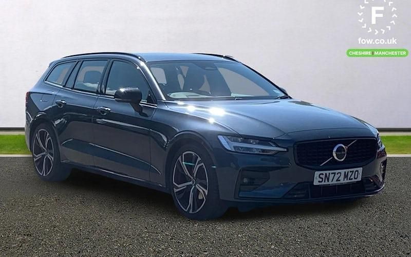 Used Volvo V60 Plus 163 HP (119 kW) 2022 Blue Estate