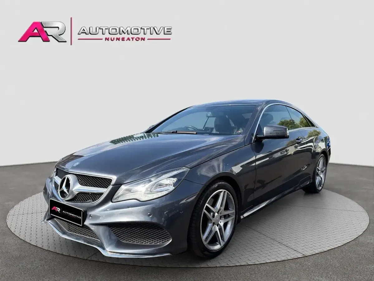 Used Mercedes E220 AMG line 2015 Grey Coupe