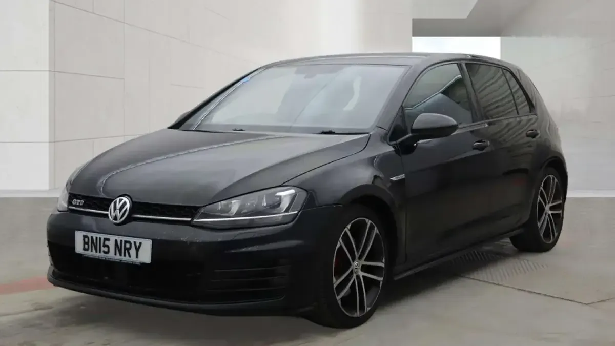 Used VW Golf VII GTD 2015 Black Hatchback