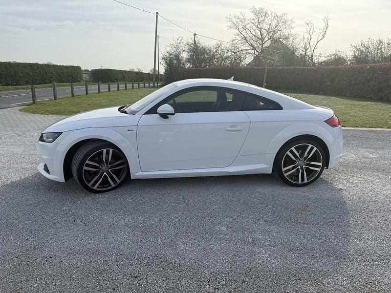 Used Audi TT S-Line 230 HP (169 kW) 2016 White Coupe
