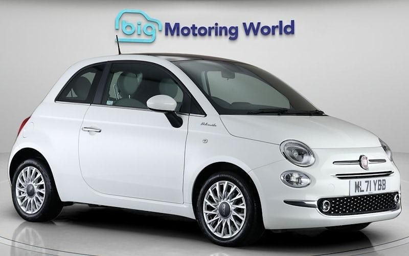 Used Fiat 500 Dolcevita 69 HP (50 kW) 2021 White Hatchback