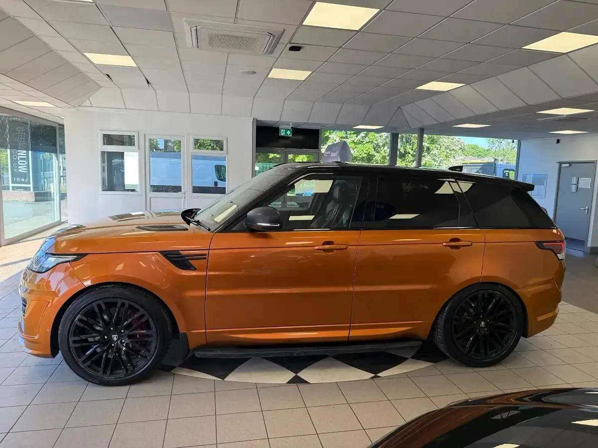Gebraucht Land Rover Range Rover Sport Autobiography Dynamic 2017 Orange SUV