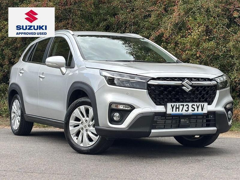 Silver Used 2023 Suzuki SX4 S-Cross SUV | £16,995 (Fair price) - Image 1/4