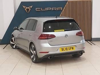 Used VW Golf VII GTI 230 HP (169 kW) 2018 Silver Hatchback