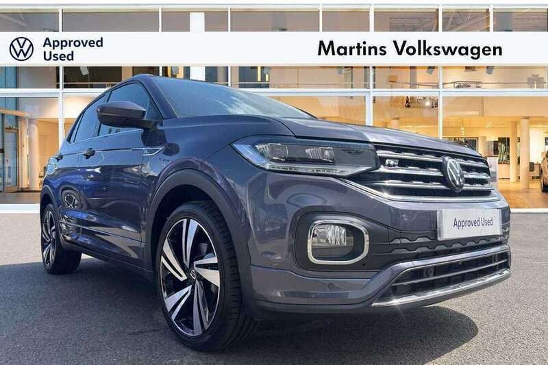 Grey Used 2023 VW T-Cross R-line SUV | £21,490 (Fair price) - Image 1/4