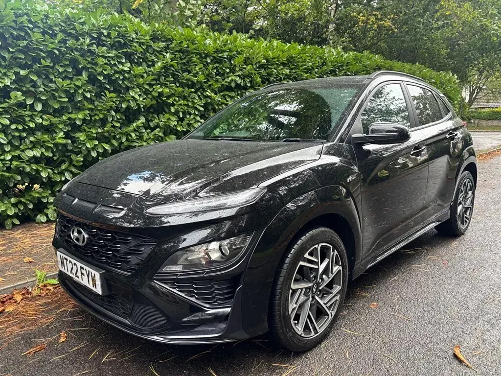 Used Hyundai Kona N Line 120 HP (88 kW) 2022 Black SUV