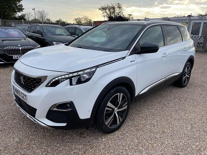 Used Peugeot 5008 GT-line 130 HP (95 kW) 2019 White SUV