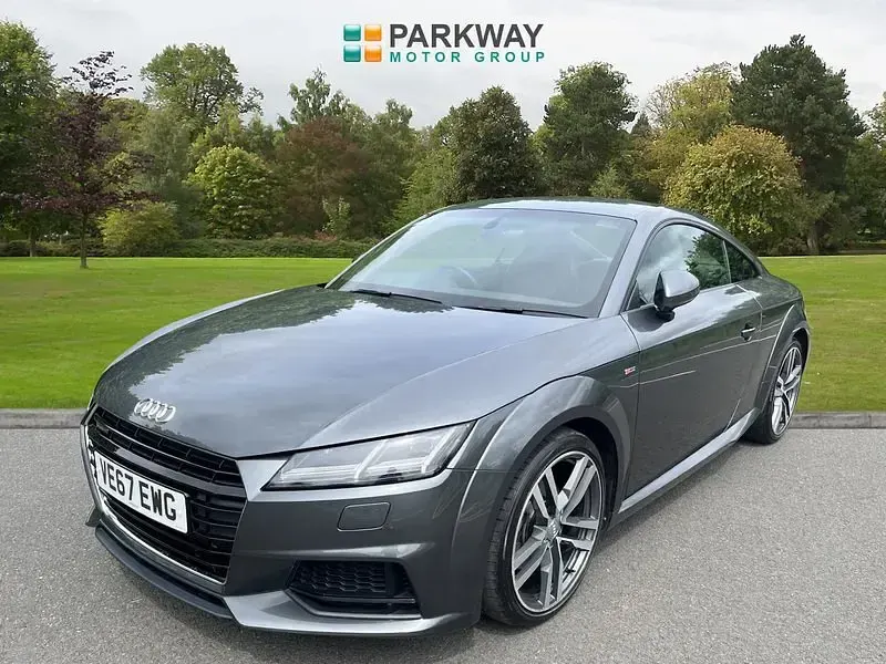 Used Audi TT S-Line 184 HP (135 kW) 2017 Grey Coupe