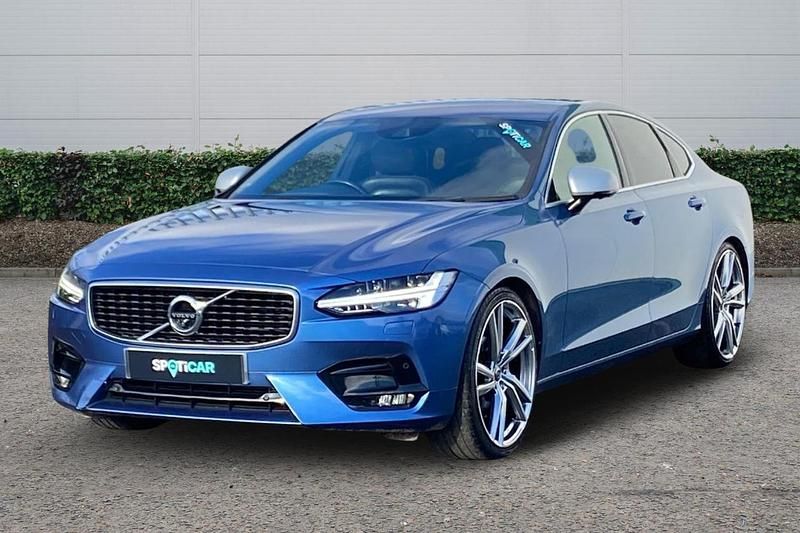 Blue Used 2018 Volvo S90 R-Design Pro Sedan | £16,593 (Fair price) - Image 1/4