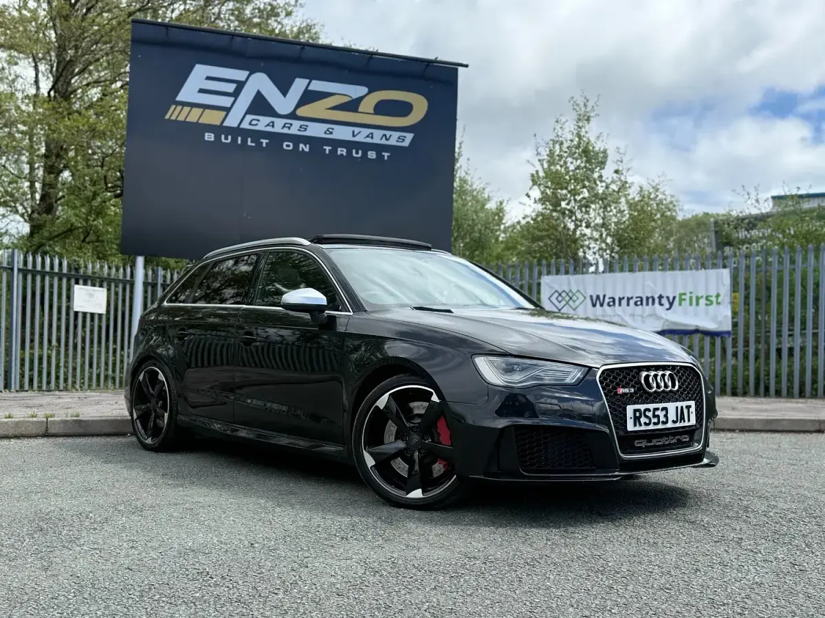 Used Audi RS3 Performance 2015 Black Sedan