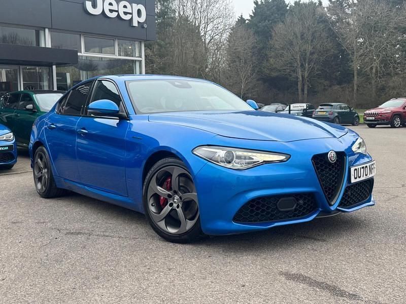 Used Alfa Romeo Giulia Veloce 276 HP (202 kW) 2020 Blue Sedan