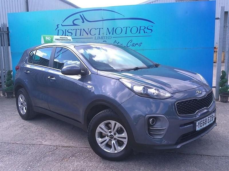 Blue Used 2018 Kia Sportage 2 SUV | £9,989 (Good price) - Image 1/4