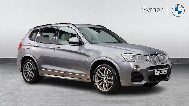 Grey Used 2017 BMW X3 M Sport SUV | £19,000 (Fair price) - Image 1/4