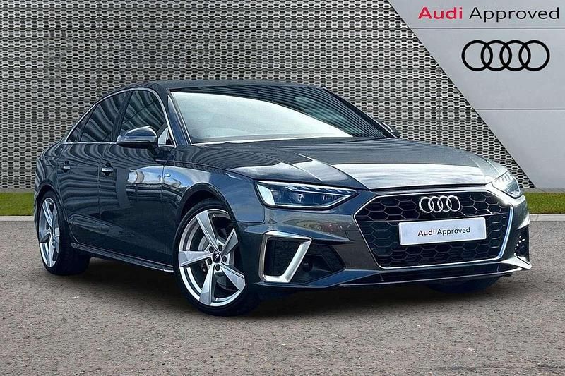 Grey Used 2024 Audi A4 S-Line Sedan | £26,994 (Fair price) - Image 1/4