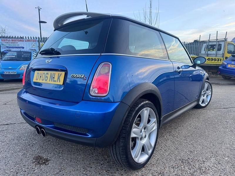 Usado Mini Cooper S Hatch 163 HP (119 kW) 2006 Azul Citadino
